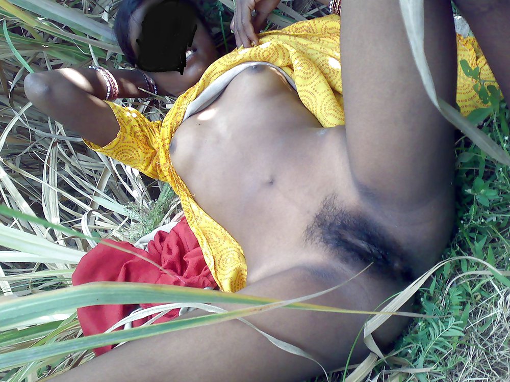Indian village lady with natural hairy pussy outdoor sex desi radhika porn ...