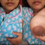 மனைவியின் மார்பகம் காண்பிக்கும் ஆபாசம்